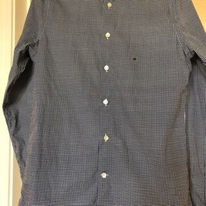 Men’s express extra slim button down shirt